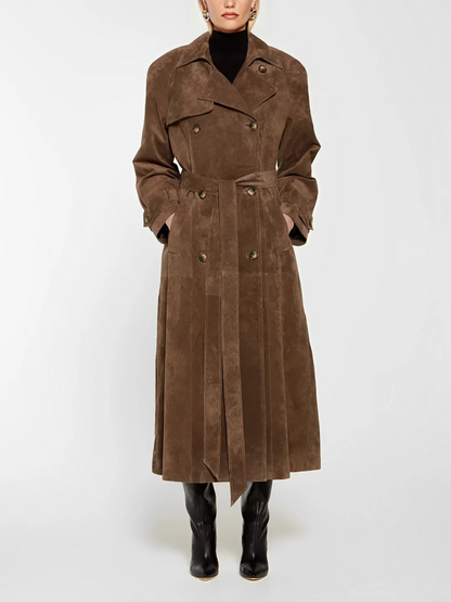 Harlow Trench Coat i ruskind