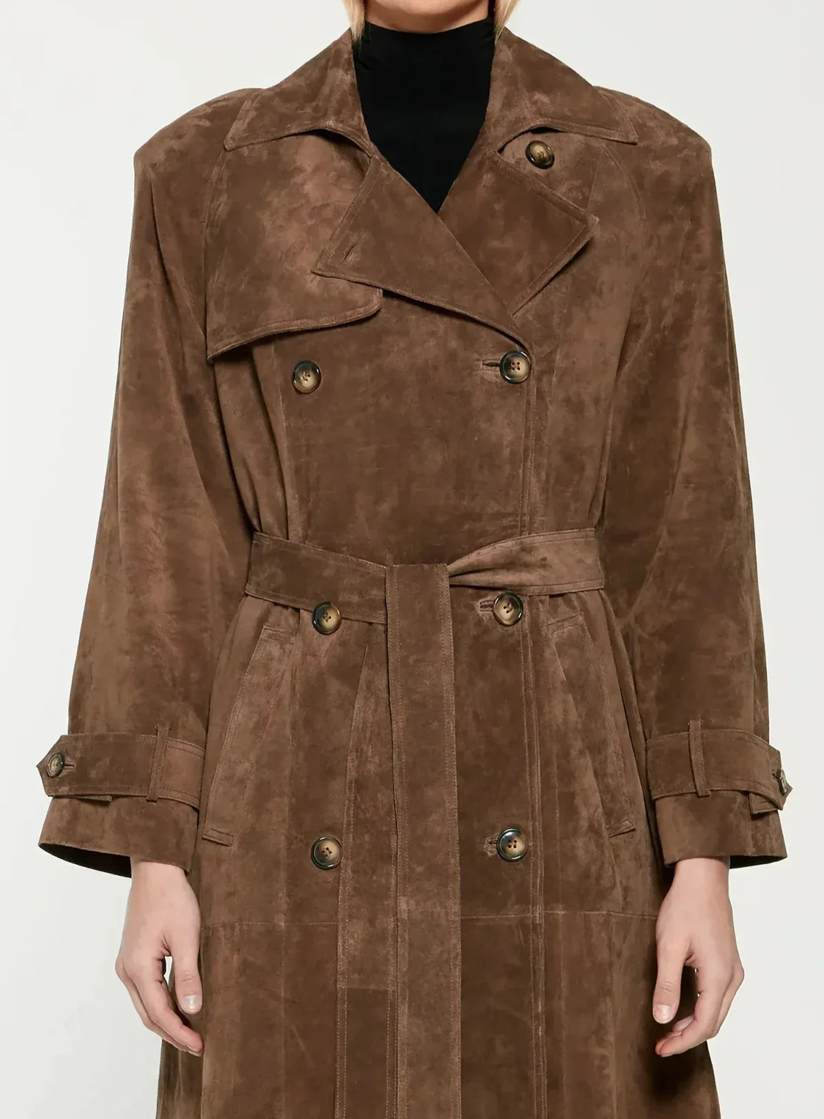 Harlow Trench Coat i ruskind