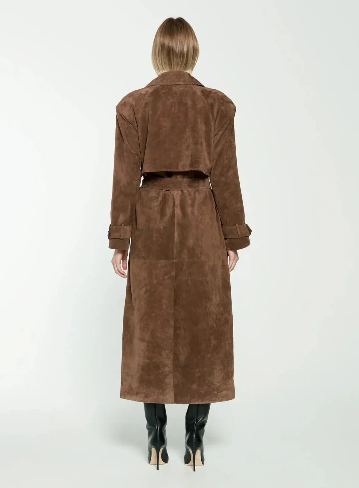 Harlow Trench Coat i ruskind